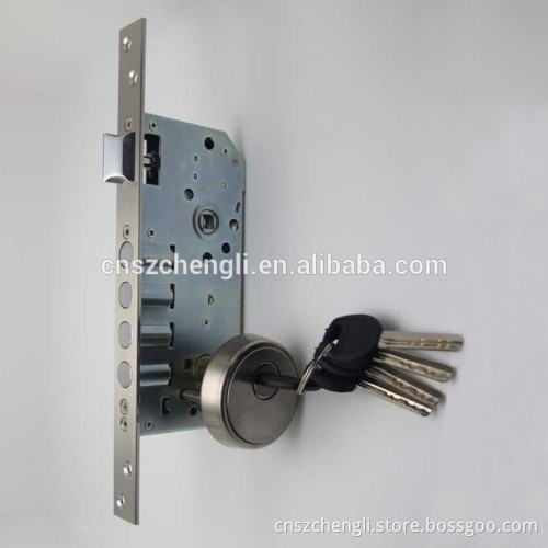 Door lock for steel gate